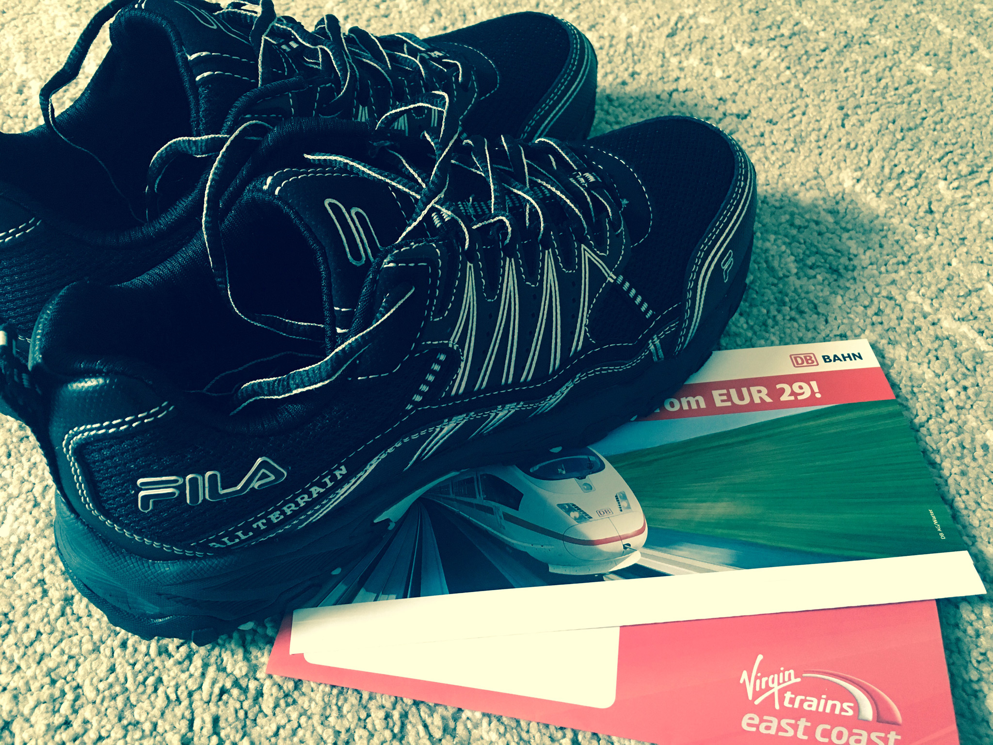 Trainers and tickets